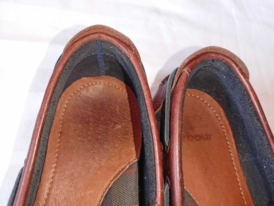 Barbour roz. 43 /UK 9/ - dl. wkł. 27,7 cm- skóra