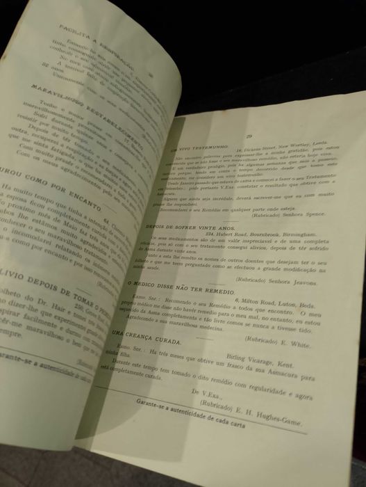 Tratado sôbre Asma, Bronquite, Catarro e Febre do Feno