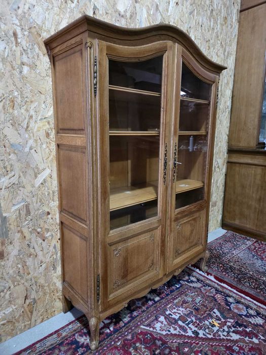 Biblioteka / witryna Ludwik – dąb, przeszklona #2390 Stylowy Węgrów