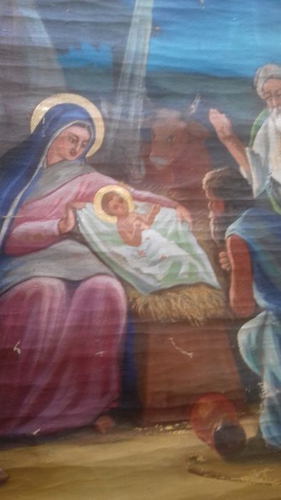 стара икона.холст.масло