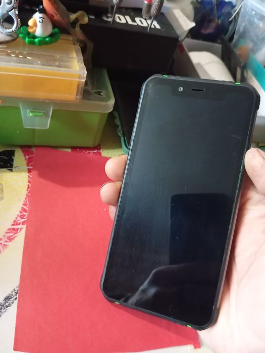 ZOJI Homtom Z33 green!Под замену АКБ !Экран целый!