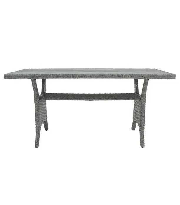 Zestaw Mebli Ogrodowych Komplet Na Taras Narożnik Technorattan + Stół