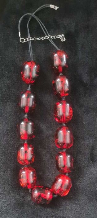 Намисто бакелит бусы кольє вінтаж