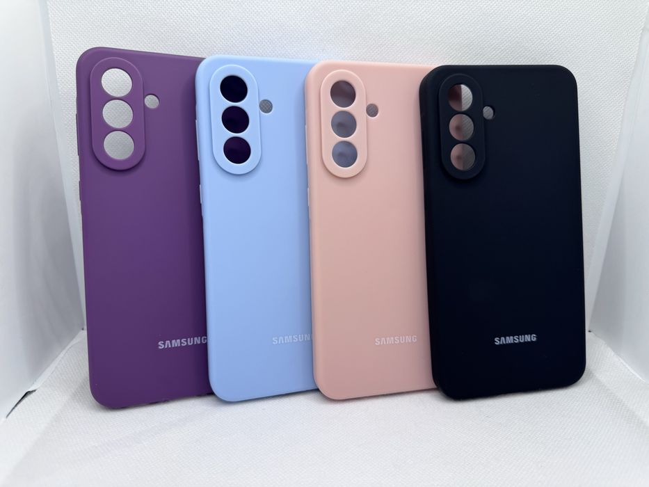 Брендовый софт тач чехол для Samsung A36 A56 бампер А36 А56 бампер