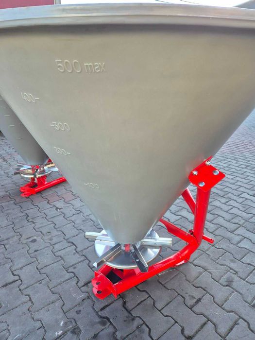 Розкидач мінеральних добрив лійка  Jar-Met оригінал гідравліка