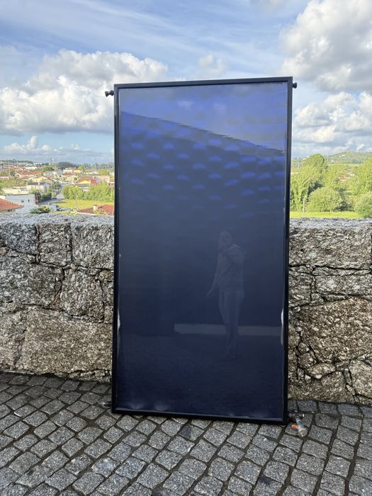 Paineis de aquecimento de agua, em bom estado