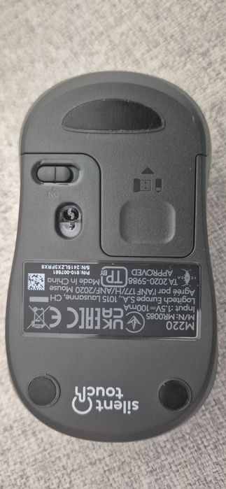 Conjunto Teclado + Rato Logitech MK295 Silent Wireless – NOVO SEM USO