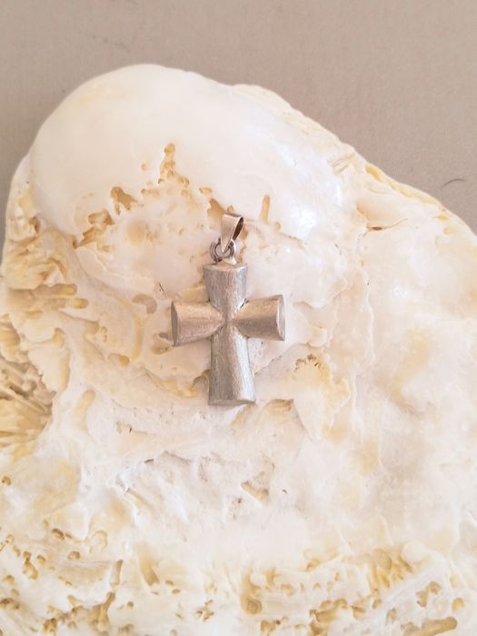 Medalha cruz em prata 925