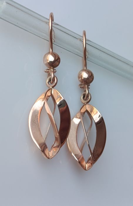 Золотые серьги  СССР Золоті радянські сережки