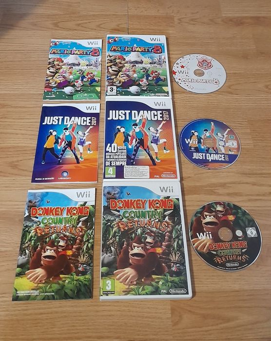 Jogos Wii/Wii U (Originais Nintendo)