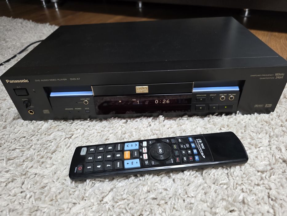 Panasonic A 7 dvd ,technics