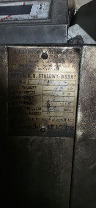 Części do pieca na ekogroszek 75 kw