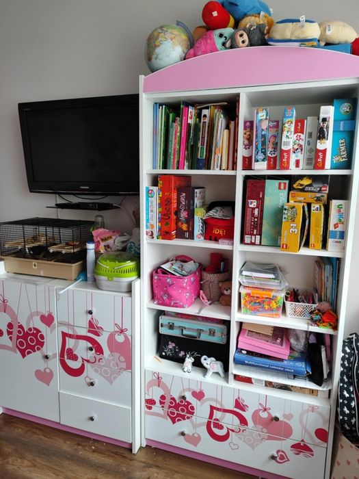 Meble do pokoju dziecka, dziewczynki