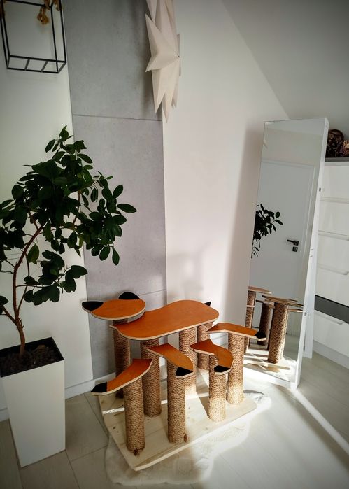 Legowisko drapak dla kota rękodzieło