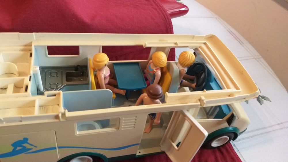 Playmobil caravana e mota