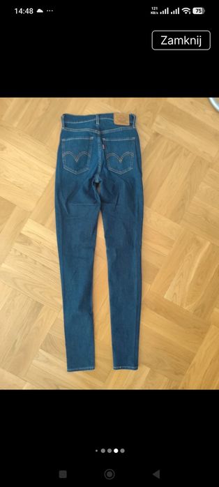 Levi's damskie Mile High Super Skinny ( 24/32 )