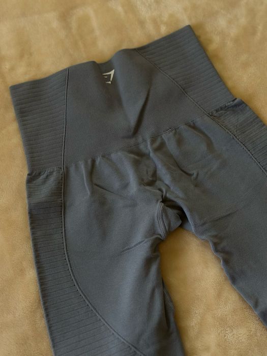 Лосины Gymshark серые