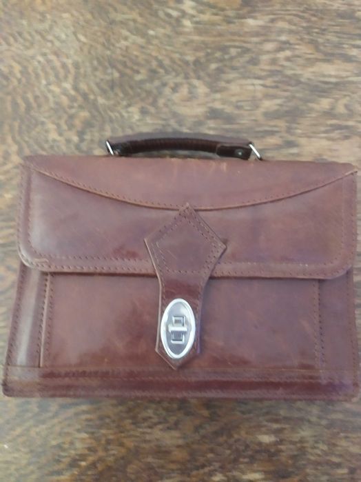 Сумка барсетка портфель натуральная кожа мужская