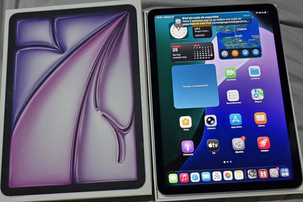 Ipad  air M3 em boas condições com capa