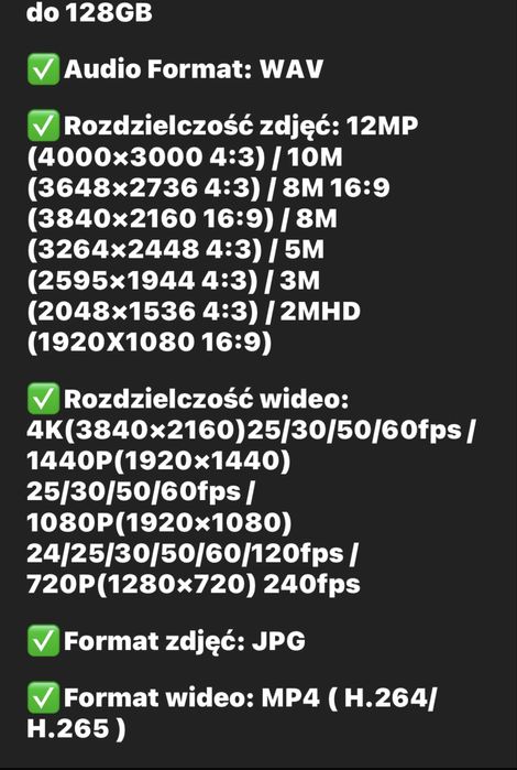 Kamerka sportowa sjcam sj8pro