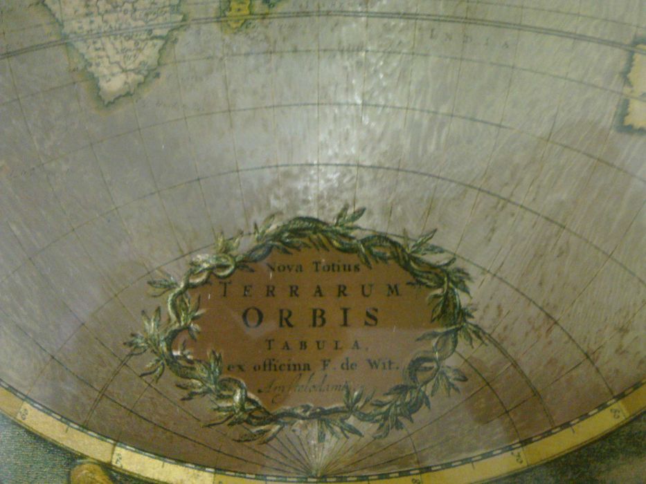Картина Nova Totius Terrarum Orbis Tabula старинная карта мира