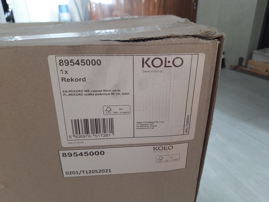 Тумба Kolo Rekord 60cm (89545000) під раковину