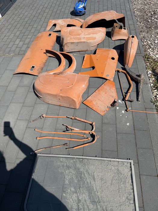 Simson DUO czesci blotniki szyba karoseria