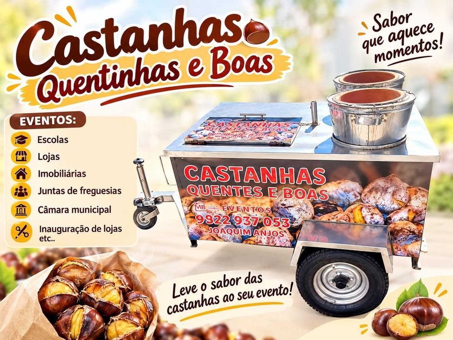 Castanhas assadas