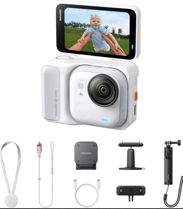 Insta360 GO Ultra Creator Bundle Arctic White