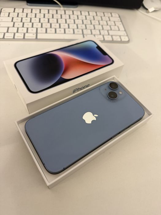 Bateria 100% iPhone 14 128gb Blue Idealny
