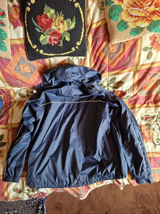 Granatowa Kurtka Przeciwdeszczowa Nike, rozmiar XL
