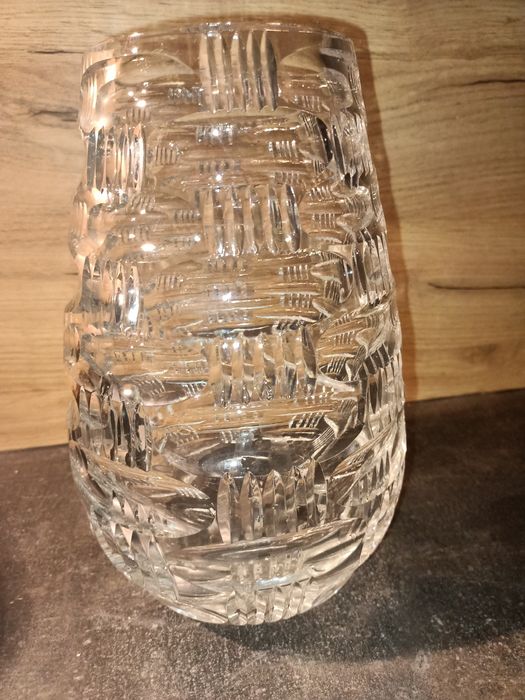 Wazon kryształowy wys 26 cm