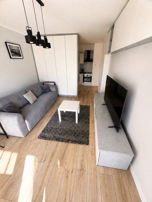 Nowoczesna kawalerka 31 m² z dużym tarasem | zamknięte osiedle | Kraków