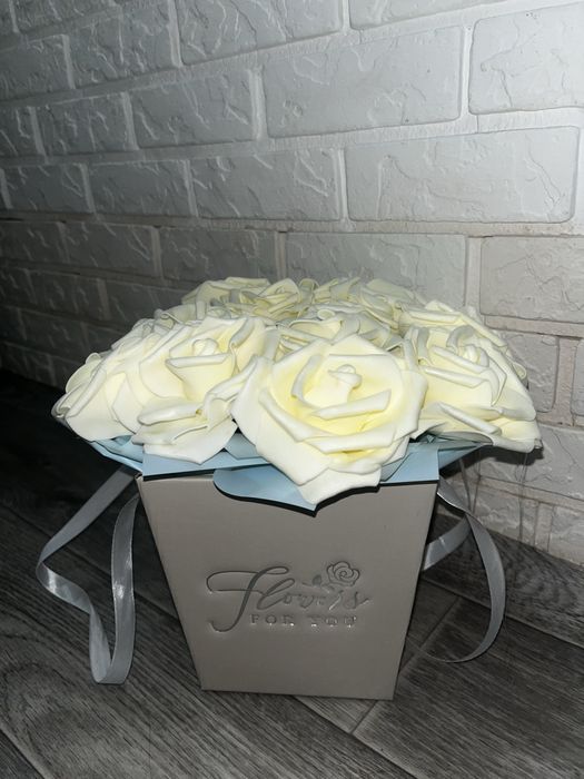 Букети з атласної стрічки/букеты из атласных лент