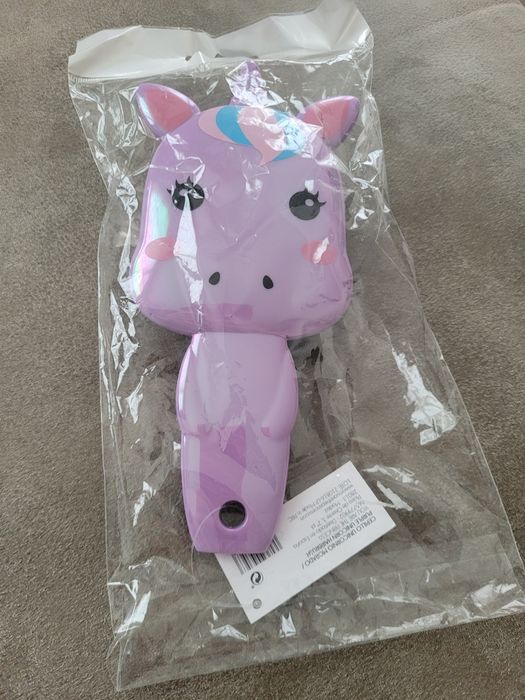 Escova de cabelo unicórnio