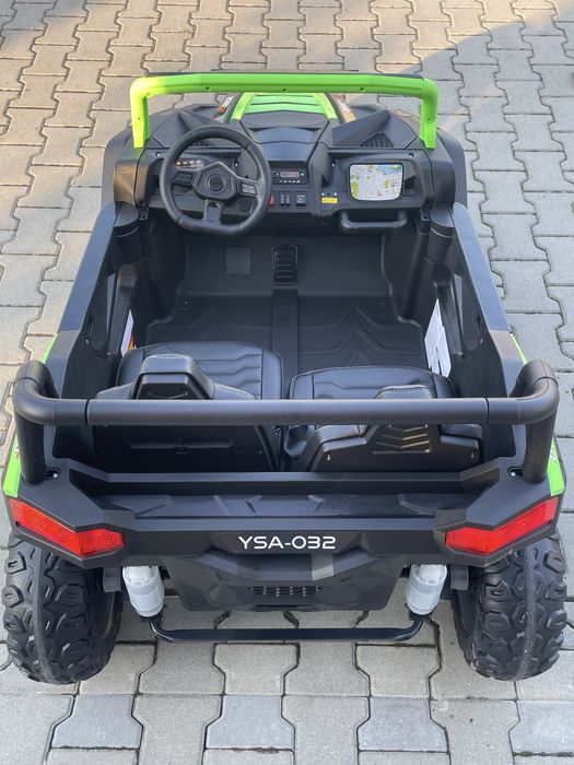 Auto na akumulator 2-osobowy Mega Duży Buggy A032 4x200 Watt zielony
