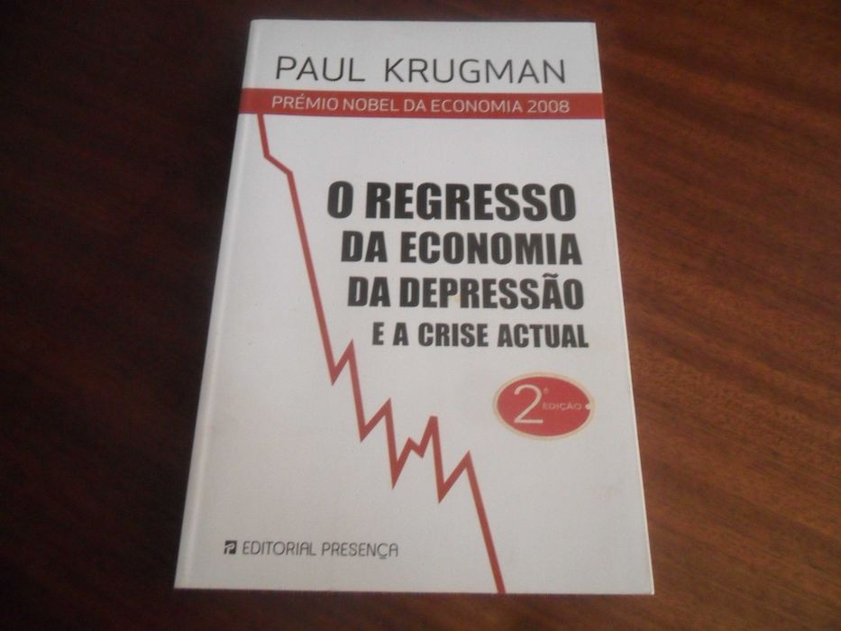 "O Regresso da Economia da Depressão e a Crise Actual" de Paul Krugman