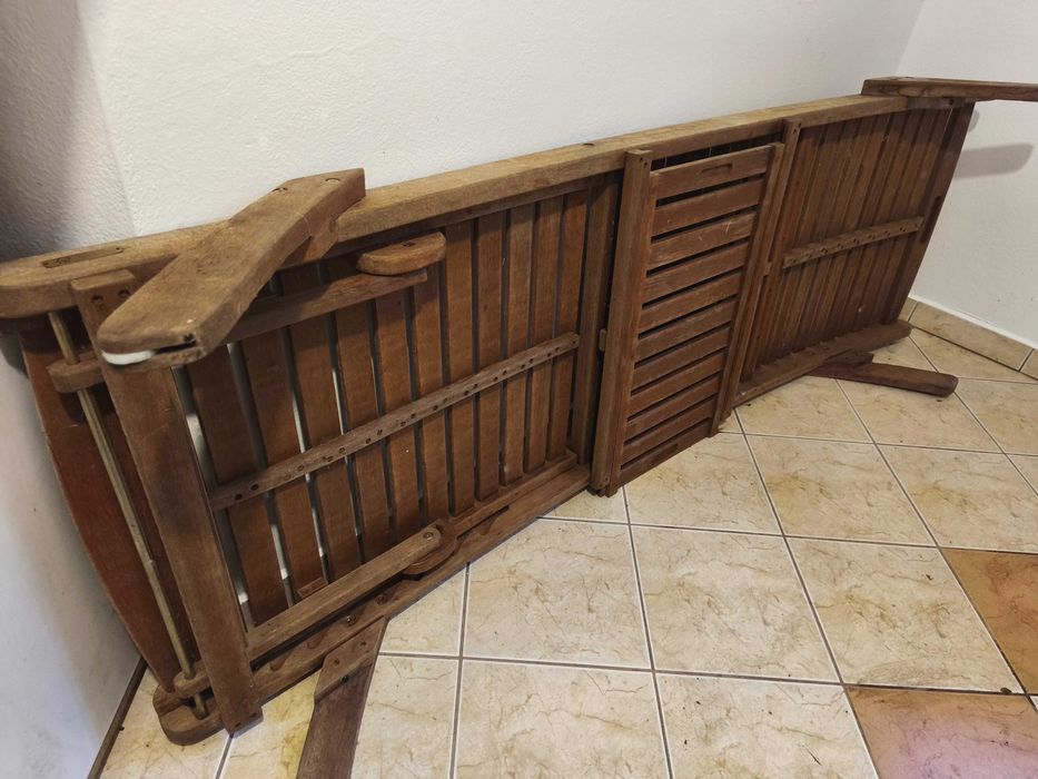 Drewniane meble ogrodowe