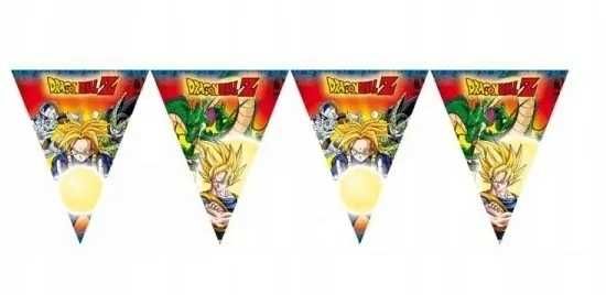 Girlanda Dragon Ball kinderparty impreza urodzinowa