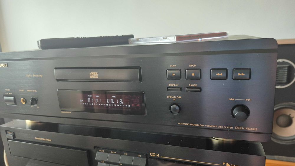 Denon DCD 1450AR Alfa procesing SUPER CD pod LAMPĘ org PILOT Gdańsk
