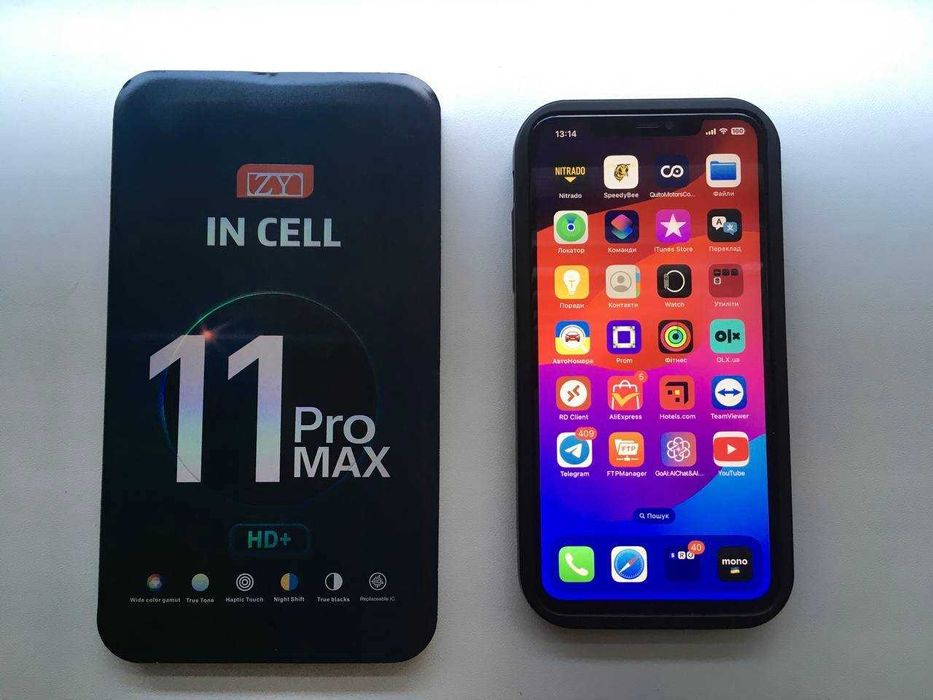 Дисплей iPhone 11 Pro Max 7/8/X/11/12/13/14 дисплей екран з доставкою