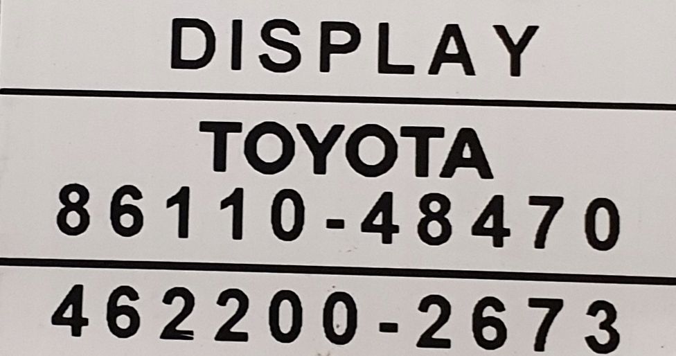 wyświetlacz monitor ekran nawigacji lexus rx450h rx 450