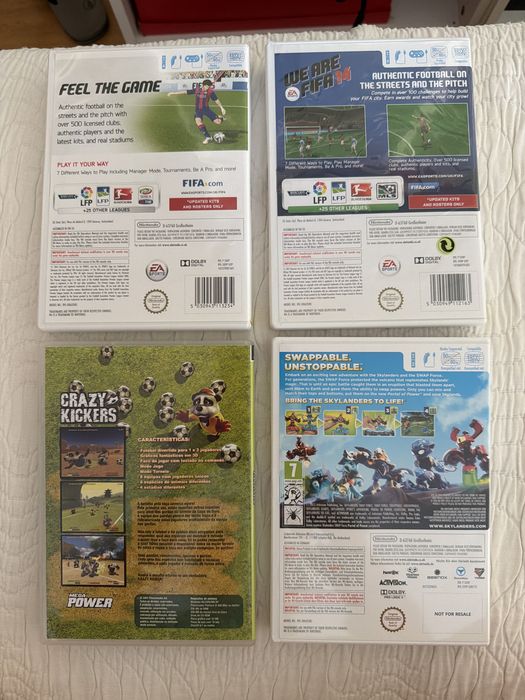FIFA 14, 15  Wii skylanders wii