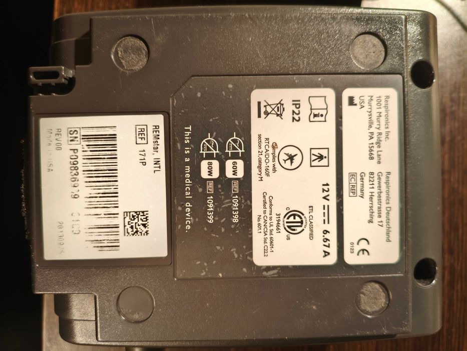 CPAP, bezdech, chrapanie - aparat REMstar