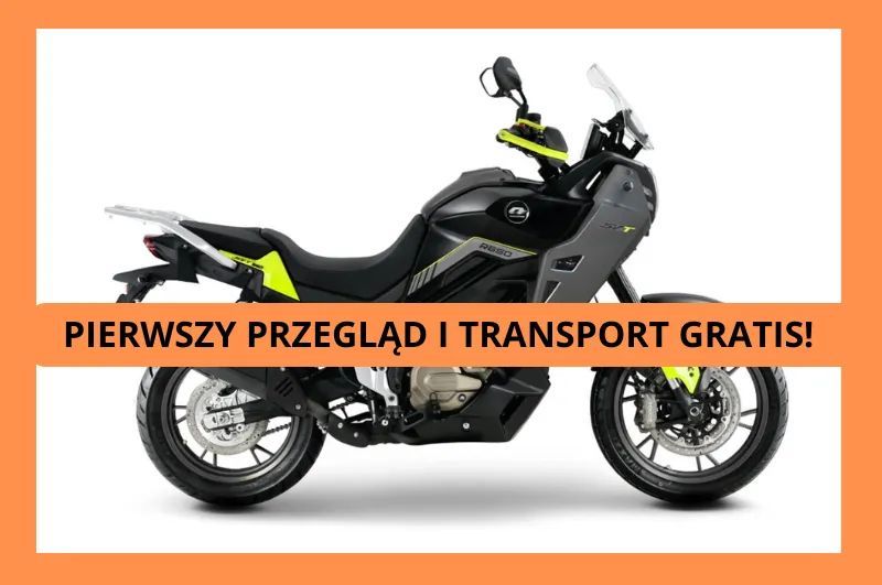 QJMOTOR SVT 650 3xKUFRY | gratis transport przegląd | gmole, grzana kanapa, manetki QJ