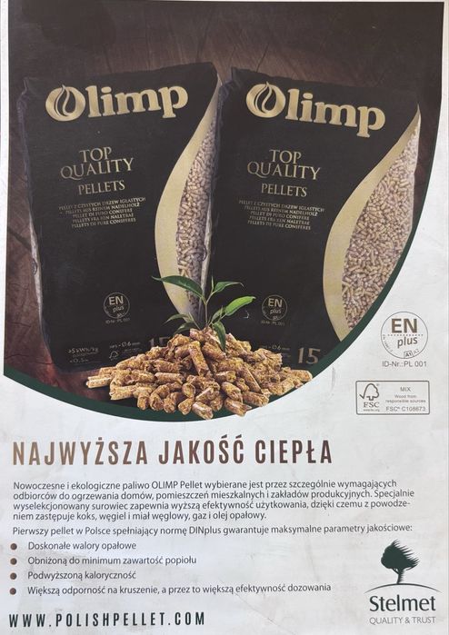 Pellet barlinek dystrybutor Rawicz dowoz GrAtis