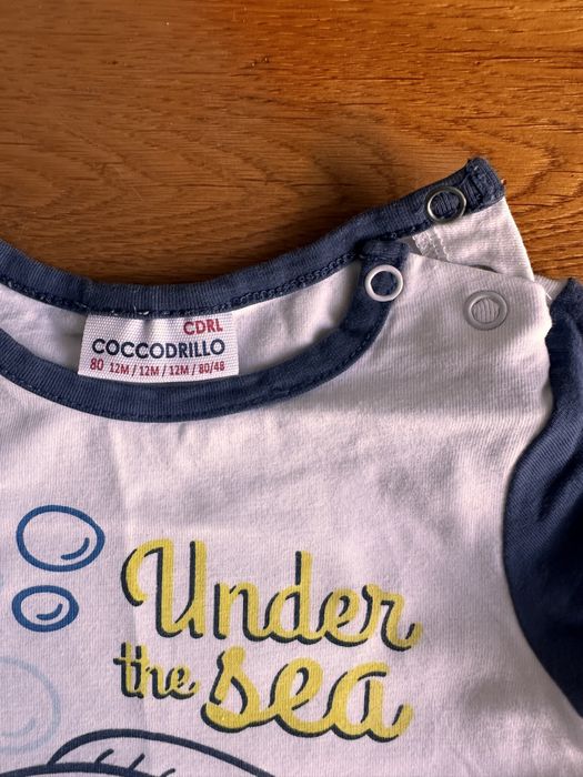 Body z krótkim rękawem Coccodrillo 80