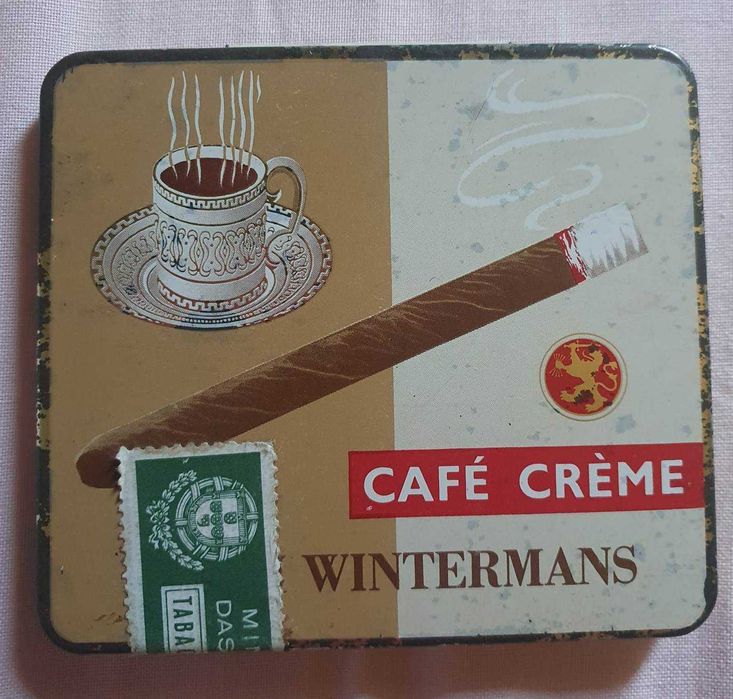 Lata Henri Wintermans e Euphon em plástico