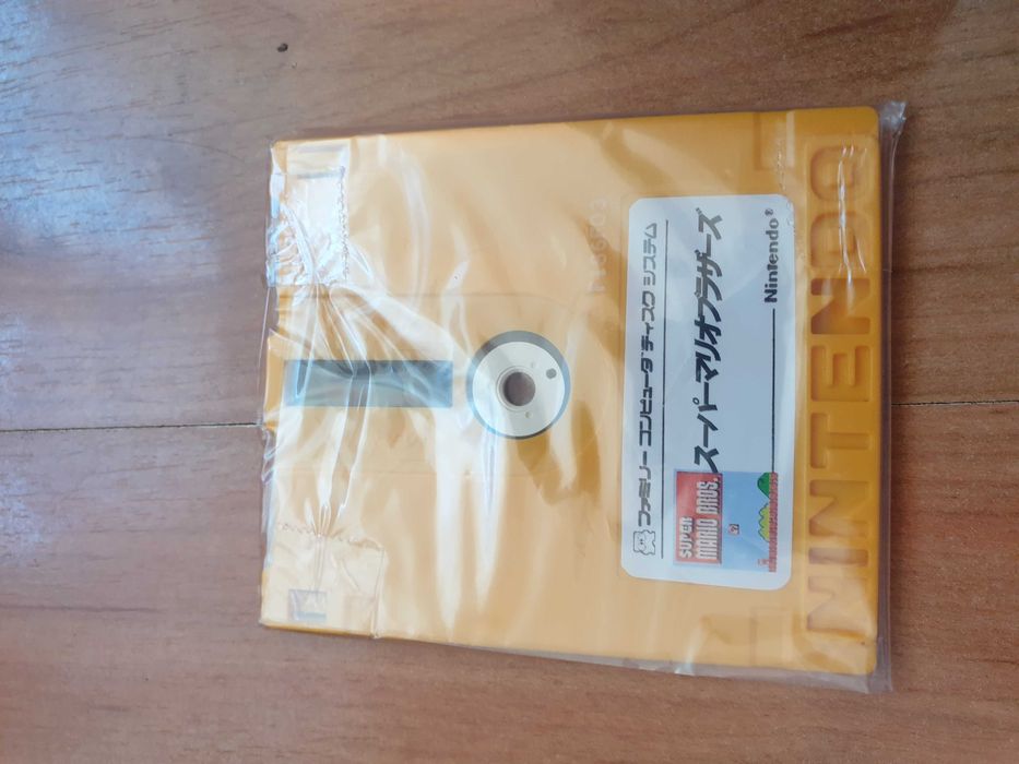 Аддон приставка Famicom disk system + дискета Super Mario 2 частини