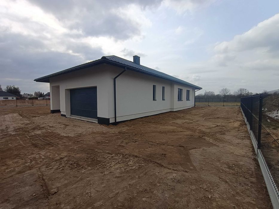 Dom parterowy w/g projektu Julia 124 m2